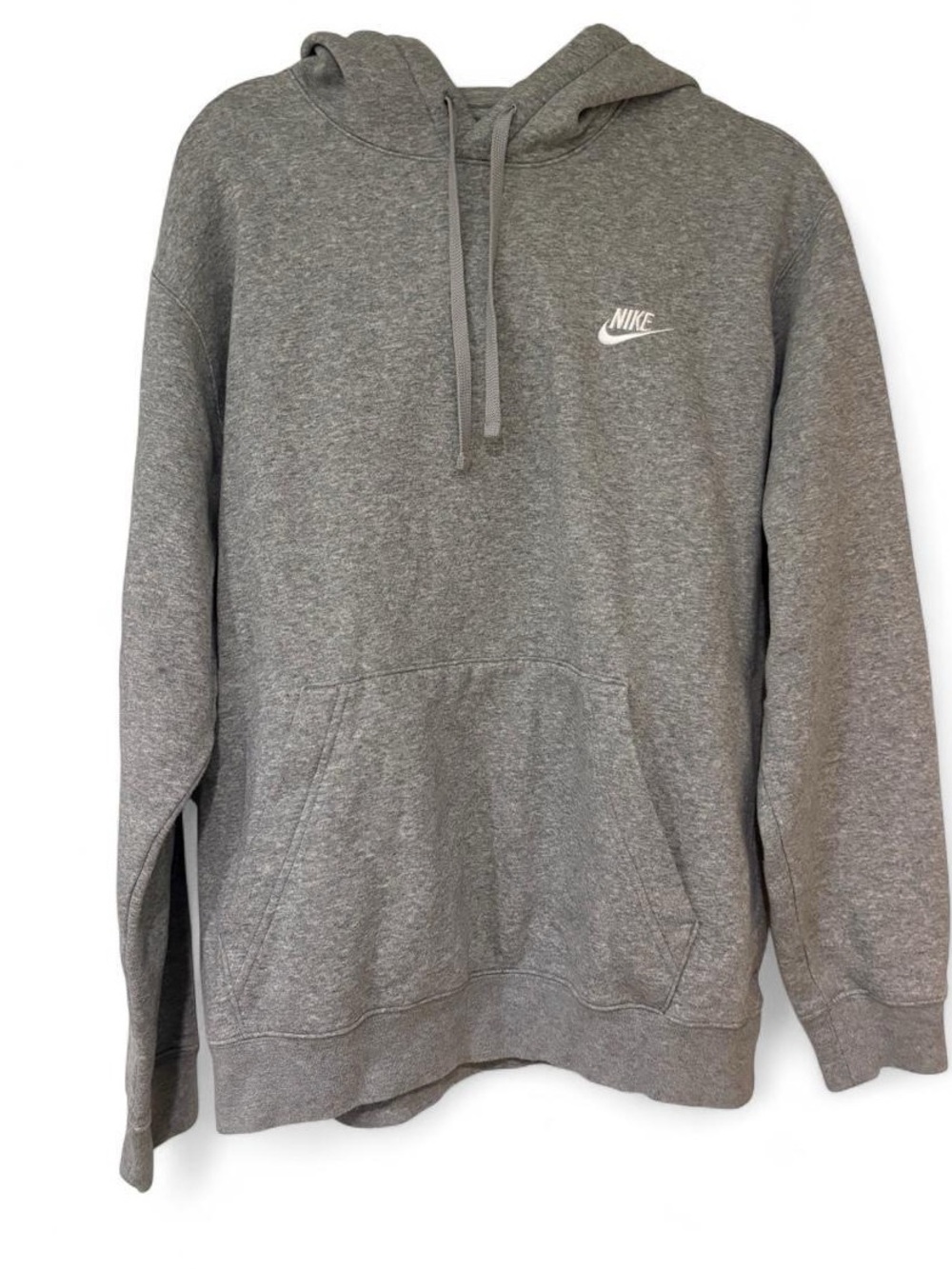 Nike Gray Pullover Hoodie Sweatshirt